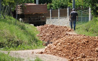 Радови на атарском путу у Рибешу