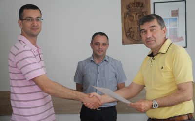Захвалност општини Кнић и ЈКП „Комуналац“