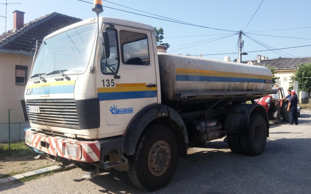 Цистерна са водом у Бечевици, Борчу и Брестовцу