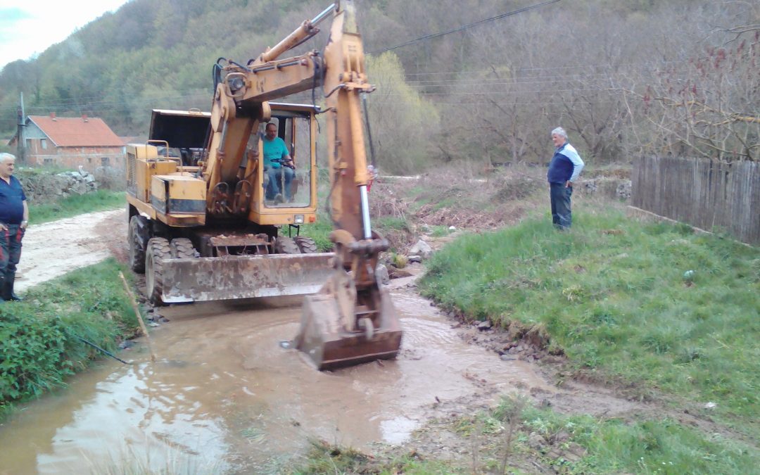 Започети радови у Месној заједници Борач