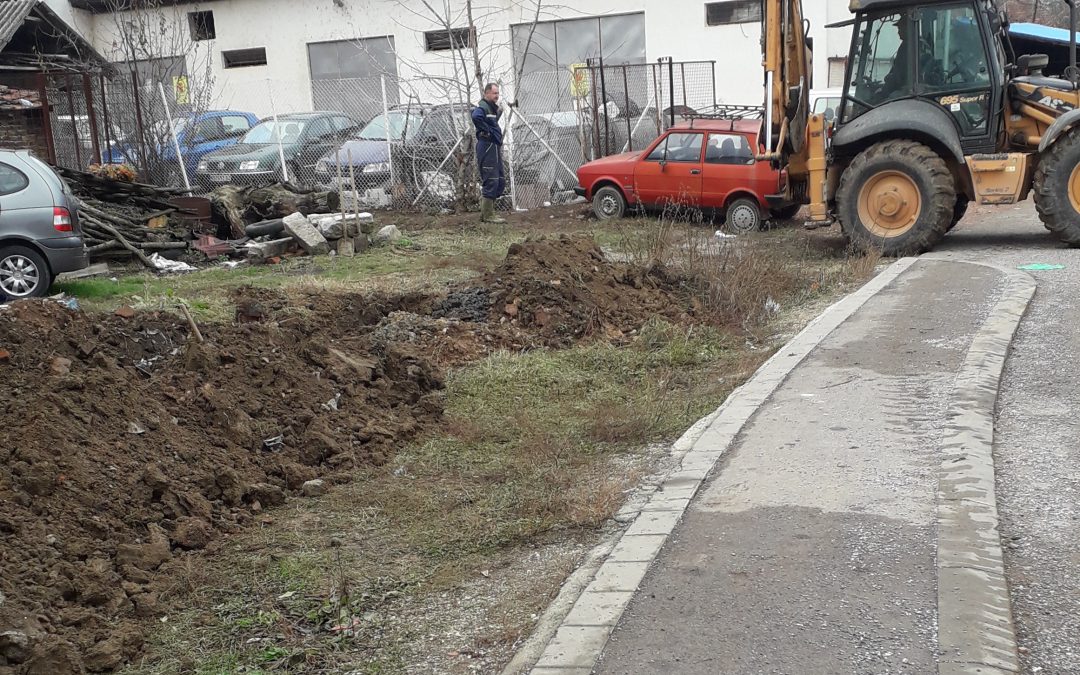 У току реконструкција водоводне мреже у Книћу