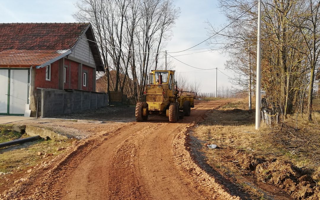 Завршени радови на више локација на територији општине Кнић