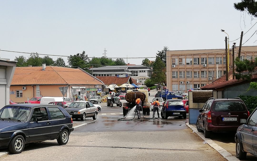 Од сутра дезинфекција улица